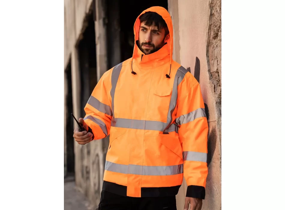 Hi-Vis Rain Lite Jacket FullGadgets.com