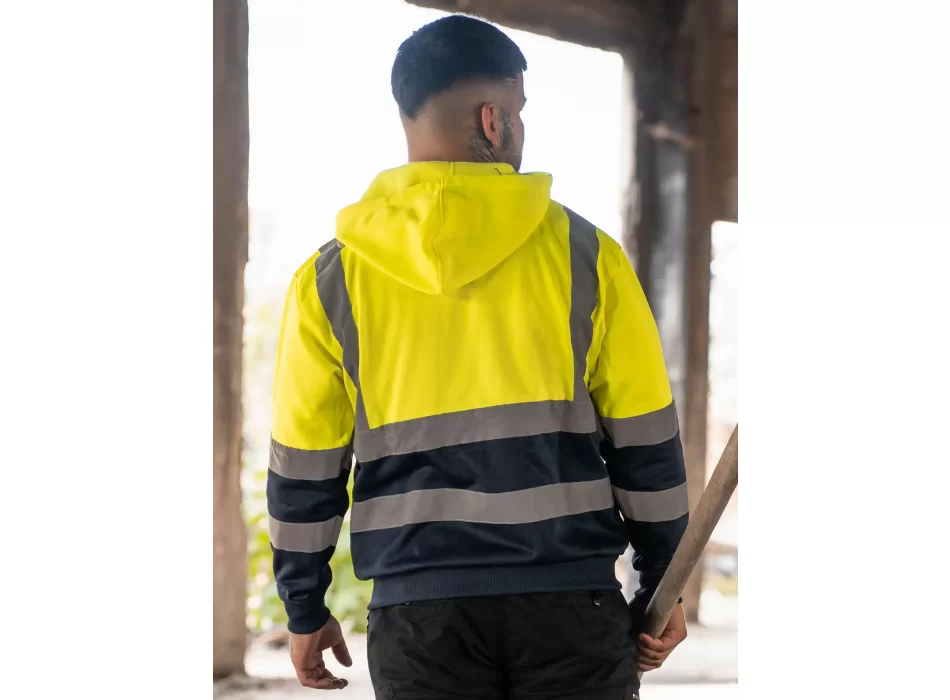 Hi-Vis Zipper Hoodie FullGadgets.com