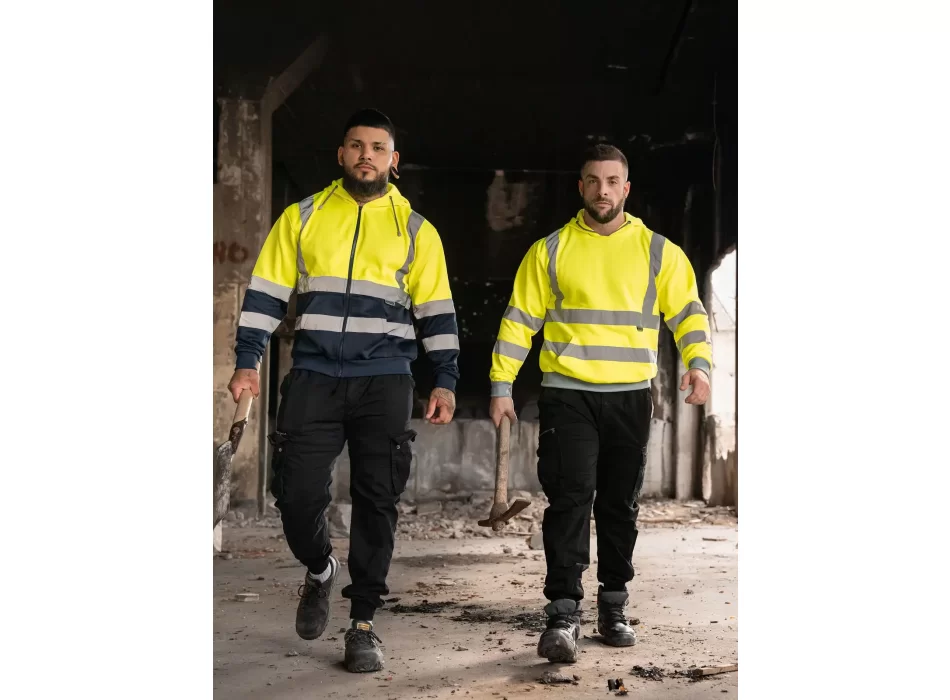 Hi-Vis Zipper Hoodie FullGadgets.com