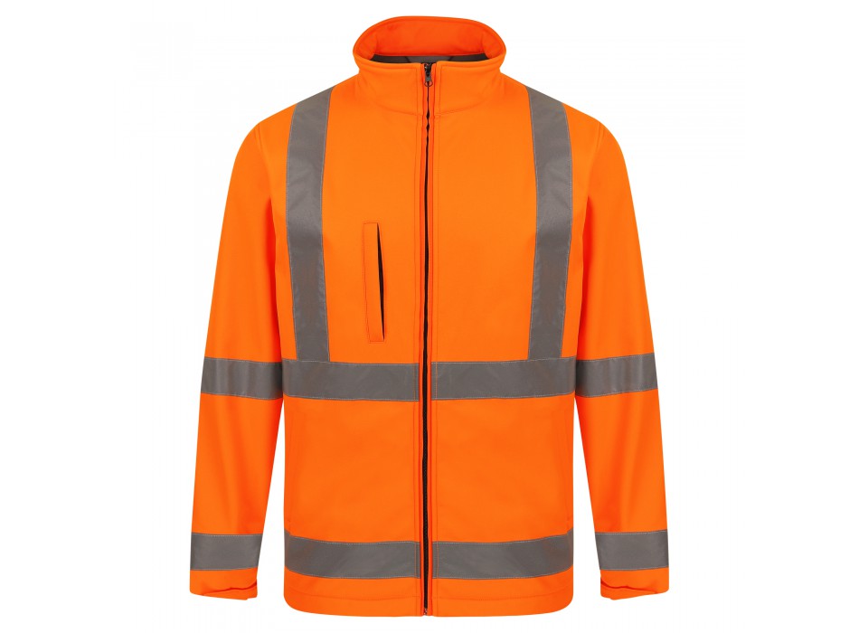 Hi-Viz Softshell Jacket 100%P FullGadgets.com