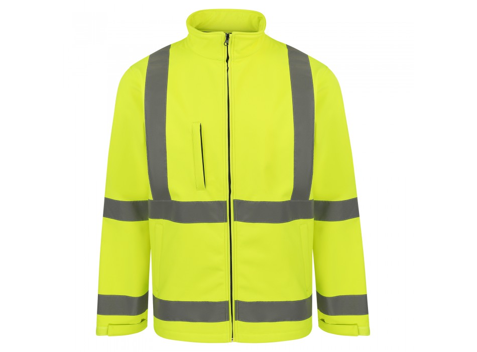 Hi-Viz Softshell Jacket 100%P FullGadgets.com