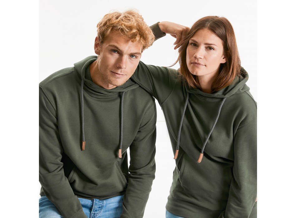 High Collar Hooded Sweat100%OC FullGadgets.com