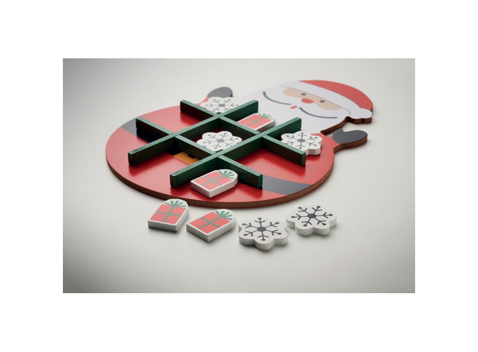 HOHOTOE - Tris natalizio in legno FullGadgets.com