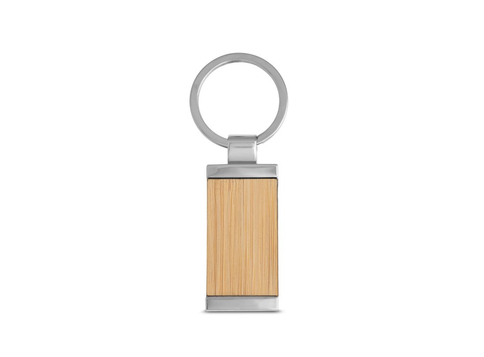 HOMER. Portachiavi rettangolare in bambù FullGadgets.com