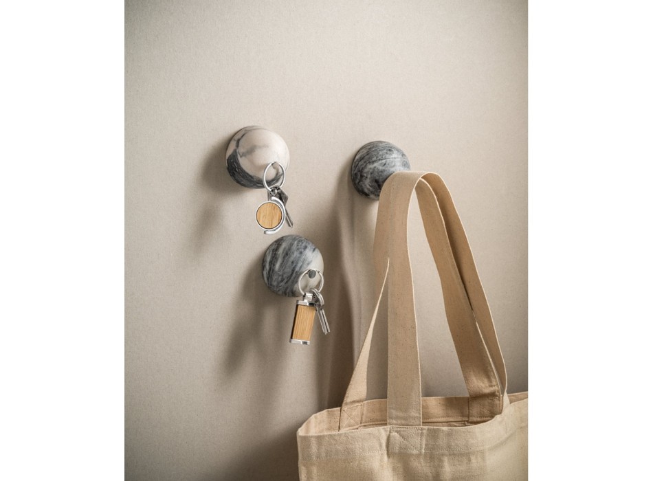 HOMER. Portachiavi rettangolare in bambù FullGadgets.com