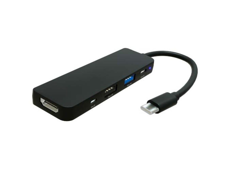 Hub USB 5-in-1 SCX.design H17 FullGadgets.com