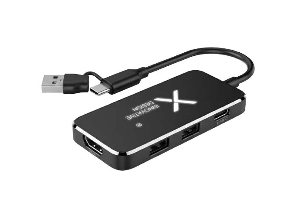 Hub USB 7-in-1 SCX.design H22 FullGadgets.com