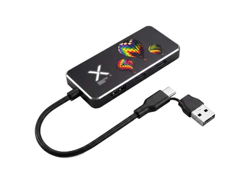 Hub USB 7-in-1 SCX.design H22 FullGadgets.com