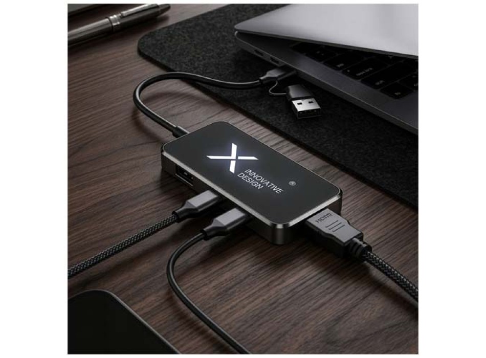 Hub USB 7-in-1 SCX.design H22 FullGadgets.com