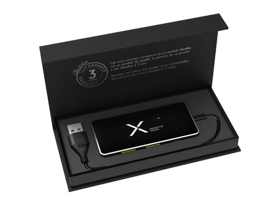 Hub USB 8 in 1 con doppio ingresso e 6 porte SCX.design H20 FullGadgets.com