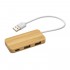 Hub Usb Con 2 Porte Usb A E Una Porta Type C, Cavo Integrato Personalizzabile.
