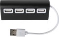 Hub Usb In Alluminio Personalizzabile Con 4 Porte
