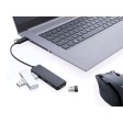 Hub USB RCS in plastica riciclata con doppio ingresso FullGadgets.com