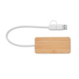 HUBBAM - Hub USB a 3 porte in bamboo FullGadgets.com