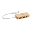 HUBBAM - Hub USB a 3 porte in bamboo FullGadgets.com