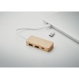 HUBBAM - Hub USB a 3 porte in bamboo FullGadgets.com