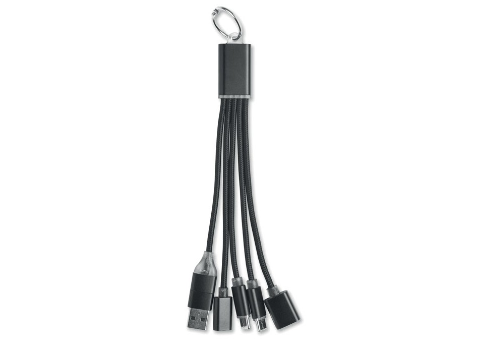 HUBLUE - Portachiavi e cavo di ricarica FullGadgets.com