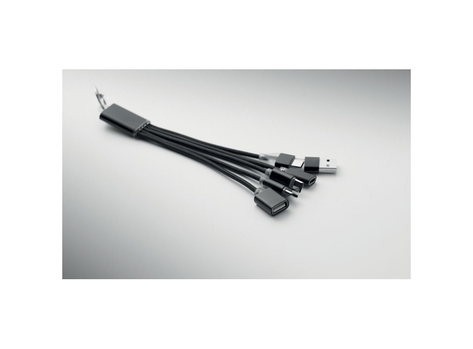 HUBLUE - Portachiavi e cavo di ricarica FullGadgets.com