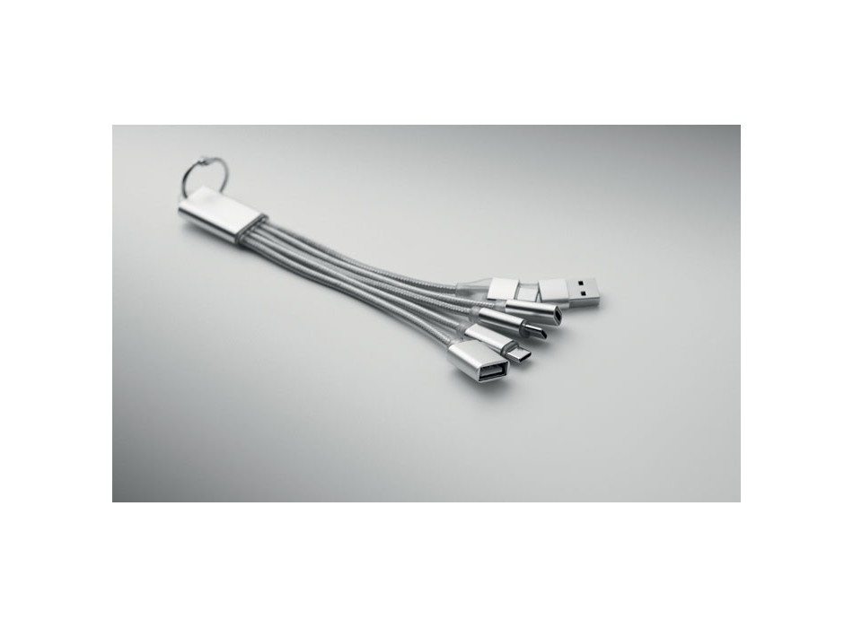 HUBLUE - Portachiavi e cavo di ricarica FullGadgets.com
