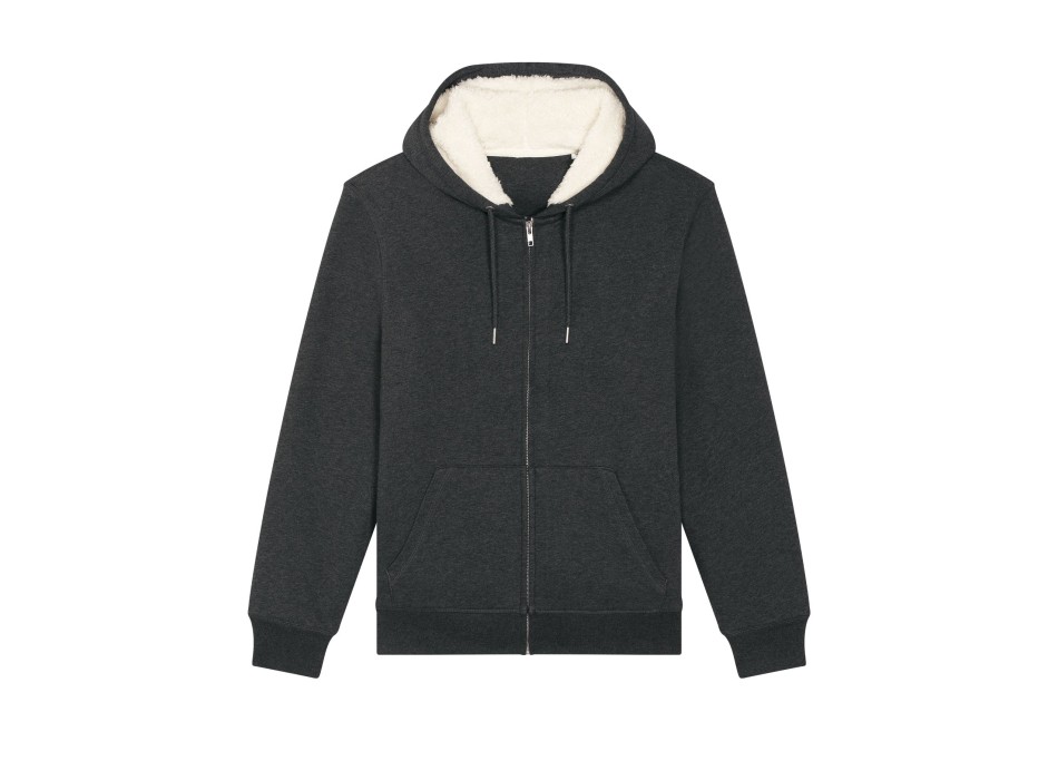 Hygger Sherpa - La felpa con cappuccio e zip unisex foderata in sherpa FullGadgets.com