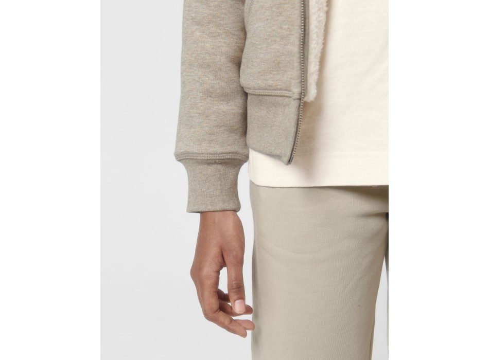 Hygger Sherpa - La felpa con cappuccio e zip unisex foderata in sherpa FullGadgets.com