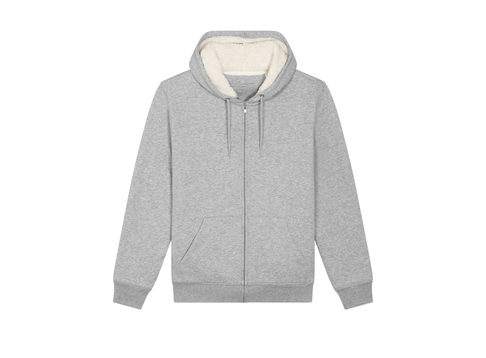 Hygger Sherpa - La felpa con cappuccio e zip unisex foderata in sherpa FullGadgets.com