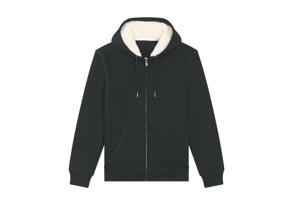 Hygger Sherpa - La felpa con cappuccio e zip unisex foderata in sherpa FullGadgets.com