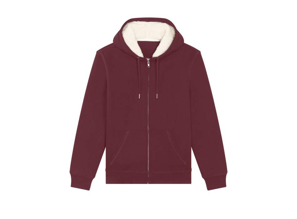 Hygger Sherpa - La felpa con cappuccio e zip unisex foderata in sherpa FullGadgets.com