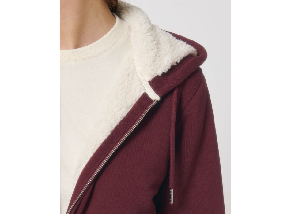 Hygger Sherpa - La felpa con cappuccio e zip unisex foderata in sherpa FullGadgets.com