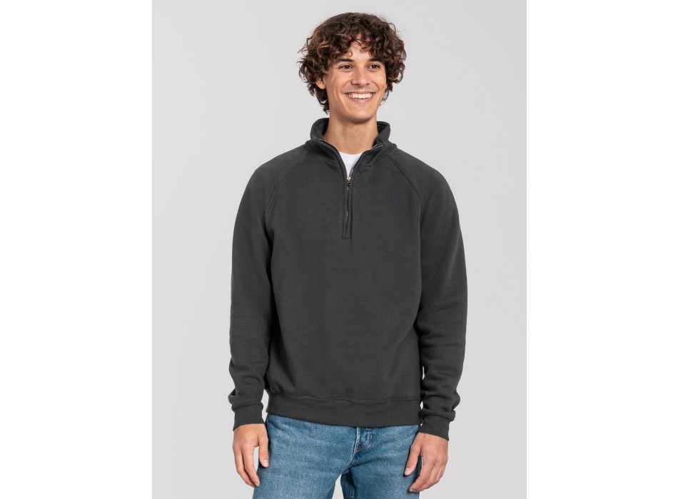 Iconic Premium Zip Neck Sweat FullGadgets.com