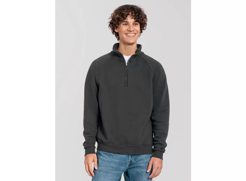 Iconic Premium Zip Neck Sweat FullGadgets.com