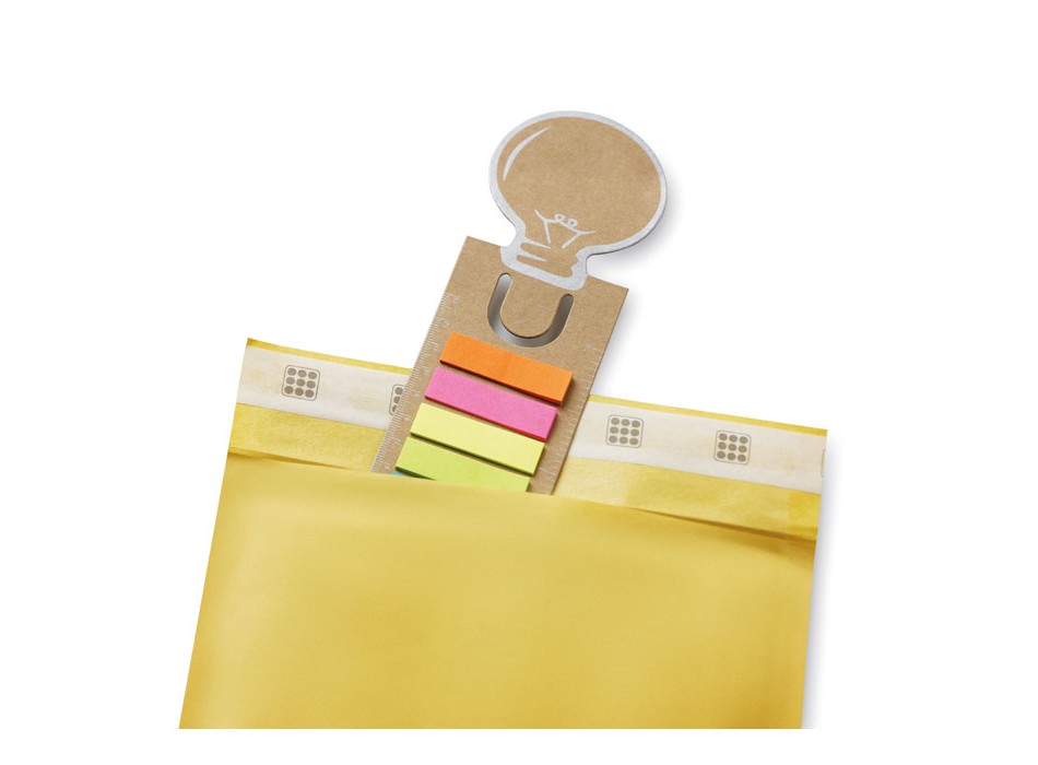 IDEA - Segnalibro con riga e adesivi FullGadgets.com