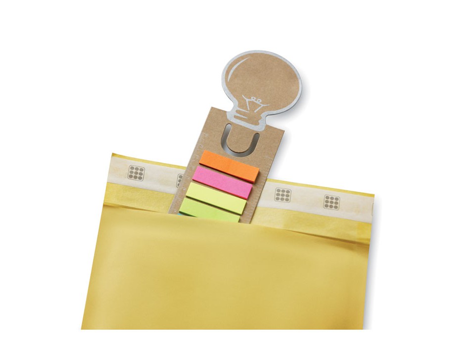 IDEA - Segnalibro con riga e adesivi FullGadgets.com