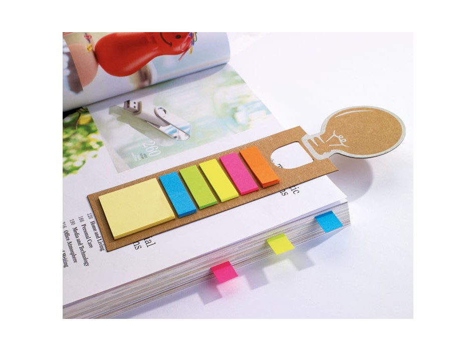 IDEA - Segnalibro con riga e adesivi FullGadgets.com