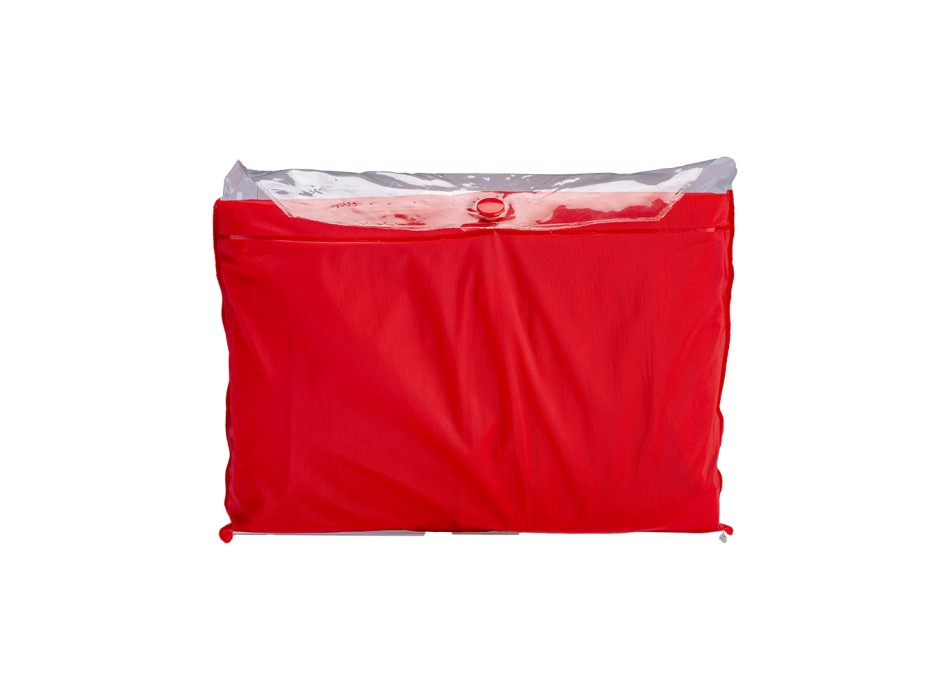 Impermeabile in PVC goffrato, con cappuccio e 2 tasche frontali, inserito in bustina FullGadgets.com