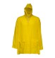 Impermeabile in PVC goffrato, con cappuccio e 2 tasche frontali, inserito in bustina FullGadgets.com