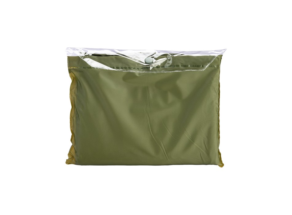 Impermeabile in PVC goffrato, con cappuccio e 2 tasche frontali, inserito in bustina FullGadgets.com