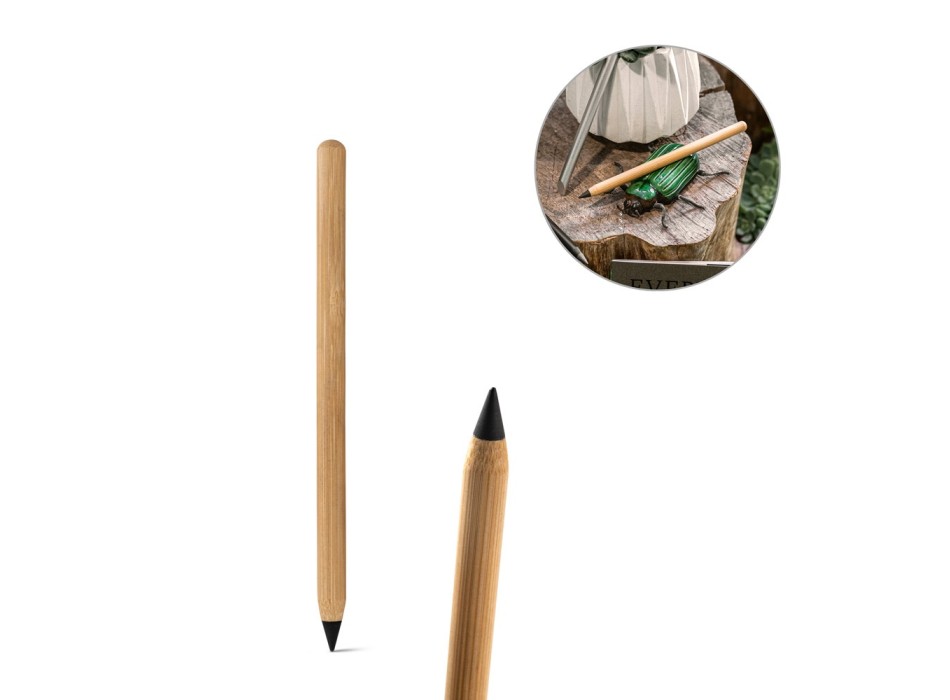 INFINITY. Penna in bambù senza inchiostro con punta di grafite FullGadgets.com