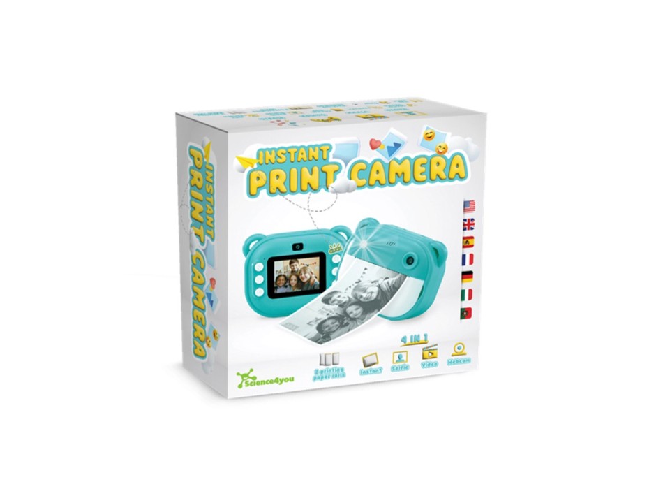 INSTANT CAMERA. Giocattolo educativo per bambini FullGadgets.com