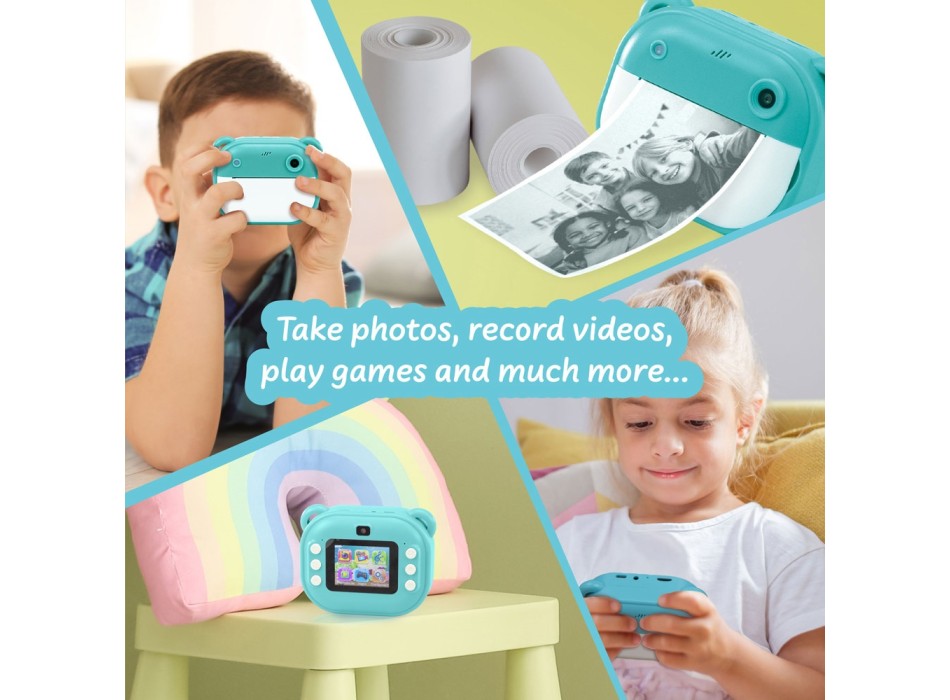 INSTANT CAMERA. Giocattolo educativo per bambini FullGadgets.com