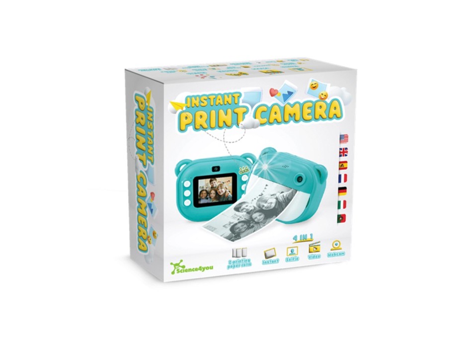 INSTANT CAMERA. Giocattolo educativo per bambini FullGadgets.com