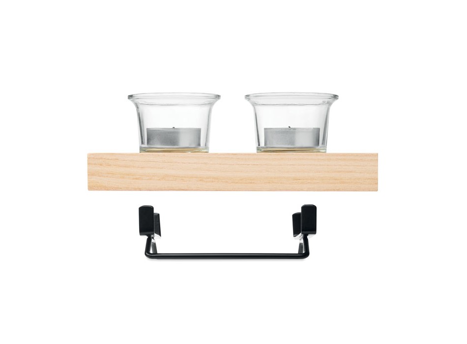 IRONDLE - Set di portacandele con supporto FullGadgets.com