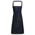 Jeans Stitch Denim Bib Apron FullGadgets.com