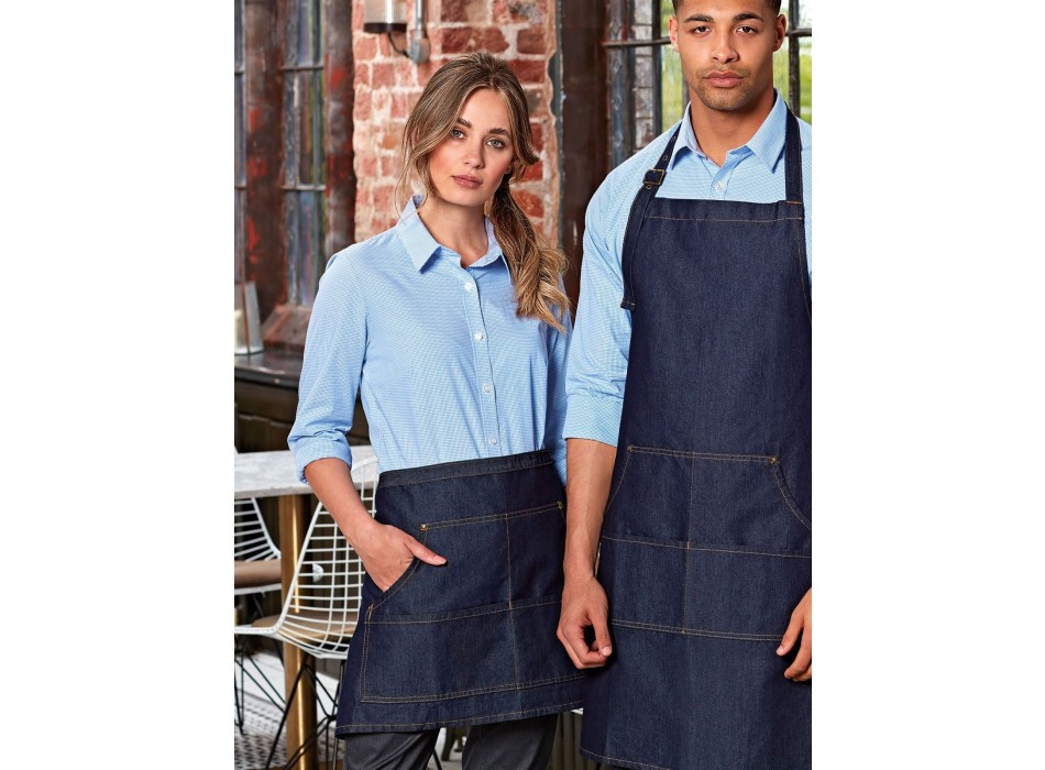 Jeans Stitch Denim Waist Apron FullGadgets.com