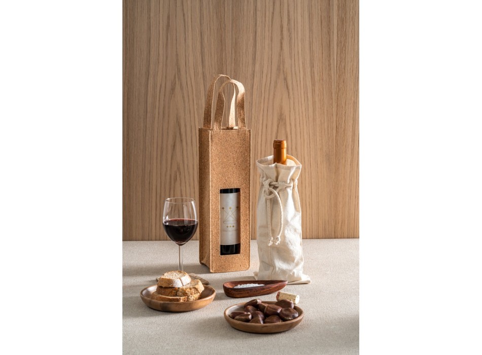 JEROME. Borsa per bottiglia in cotone 100% (180 g/m²) FullGadgets.com