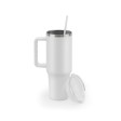 JOYNER XL. Tazza da viaggio grande in acciaio inossidabile (riciclata al 91%) con doppia parete isolata sottovuoto e finitura opaca da 1300 ml FullGadgets.com