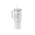 JOYNER XL. Tazza da viaggio grande in acciaio inossidabile (riciclata al 91%) con doppia parete isolata sottovuoto e finitura opaca da 1300 ml FullGadgets.com