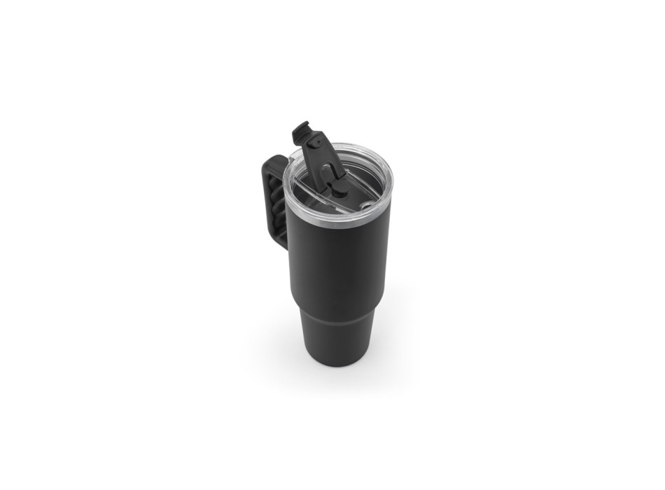 JOYNER XL. Tazza da viaggio grande in acciaio inossidabile (riciclata al 91%) con doppia parete isolata sottovuoto e finitura opaca da 1300 ml FullGadgets.com