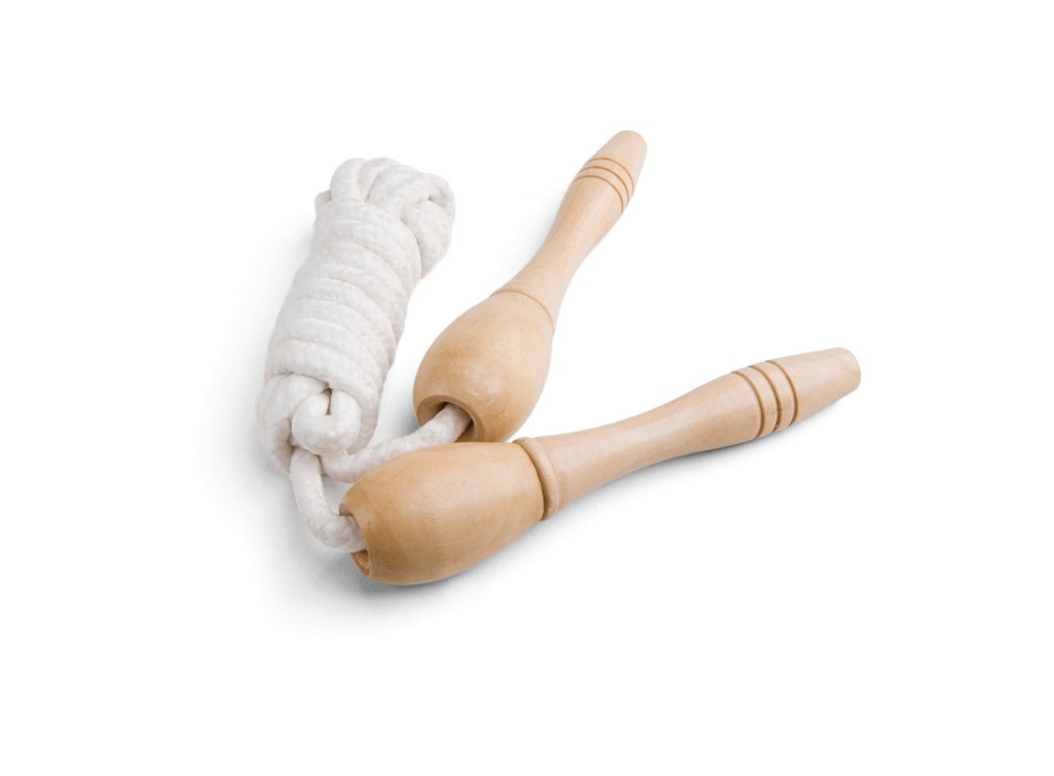 JUMPI. Corda da saltare con impugnature in legno FullGadgets.com