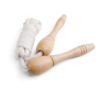 JUMPI. Corda da saltare con impugnature in legno FullGadgets.com